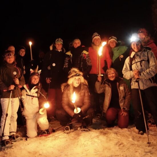 Groupe raquettes nocturnes